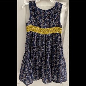 Dress by John Lewis with Gold Sequins